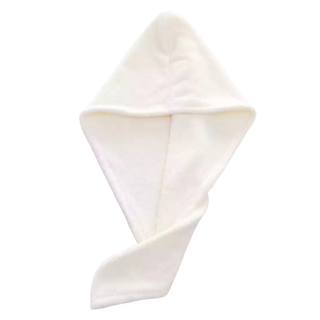 Serviette turban en microfibres de bambou
