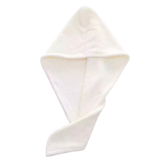 Serviette turban en microfibres de bambou