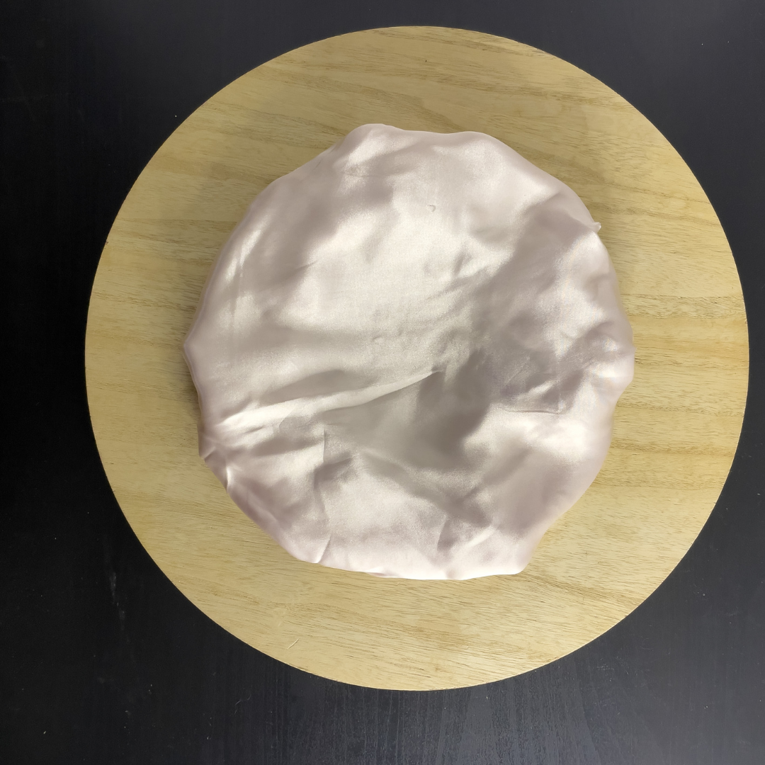 Bonnet en satin réversible et réglable pour bébé/enfant r
